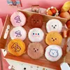 Storage Bags Kawaii Cartoon Coin Purses Small Plush Girls Wallet Lady Students Earphone Key Money Lipstick Bag Zipper Pouch