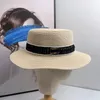 Brand de designer de luxo feminino chapéu de pescador novo Little Fragrância Verão Versátil chapéu de chapéu de praia chapéu de praia Retro Retro