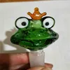 New Frogs 'tecknad bubbelhuvud Ankomst Begränsad telefonfodral Glasrör av vattenfilter, slumpmässig färg från färg, färg