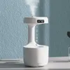 Atualize novo umidificador de ar de 800 ml em casa gotículas de água anti-gravidade