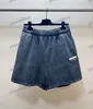 xinxinbuy homens mulheres shorts designers bordados de onda marítima de onda marítima Vermentista preto azul cáqui xs-2xl