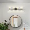 Wandleuchte, modernes Luxus-Eitelkeitslicht, Kupfer, Toilette, Make-up, Innendekoration für Wohnzimmer, Schlafzimmer, Spiegelfront