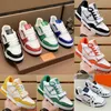 Hommes Sneakers Vintage Trainer Designer Chaussures Plateforme Baskets Denim Monograms Chaussures En Caoutchouc Toile En Cuir Sneaker Avec la taille de la boîte 38-46