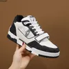 2023 Designer Sneaker Virgil Trainer Chaussures Casual Cuir de veau Abloh Blanc Vert Rouge Bleu Lettre Superpositions Plate-forme Baskets Basses Taille 38-46 mkjki rh7000002