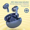 Ear buds Call Center Active Noise Cancellation Headphones Wireless Charging True Tws Earbuds ANC ENC Dual Mic Earphone Headset