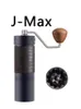 Manuella kaffekvarnar 1Zpresso JMax Manuell kaffekvarn Bärbar kvarn 48mm rostfritt stål Burr 230321