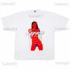 T-shirty męskie nowe 2022 Sicko Devil Urodzony z bólu Ian Connor T koszulka T-shirt Hip Hop Drusteboard Street T-shirts Tee Top Kenye #R083 T230321