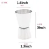 15/30ML Double Head Measuring Cup Gold Stainless Steel Bar Cocktail Measuring Cups Jigger Liquor Measuring Cup Customizable