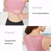 Yoga -outfit Willarde Willarde Dames Cross Strip Mesh Sports Bras Gym Running Fitness Underwear Shockproof Push Up Crop Tops