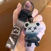 Trend Fashion Ins Style Keychain Multicolor Bear Keychain pendente Carchain Bag Decoration Jóias Acessórios Creative Holiday Gifts