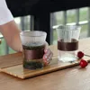 Muggar Glass kaffeträhandtag espresso cup es whisky kawaii kaféer vacker te öl söt 230320