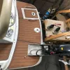 2001 Four Winns 248 Vista Swim Platform Boat EVA Faux Foam Teak Deck Floor Pad Self Backing Ahesive SeaDek Gatorstep Style Flooring