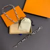 Luxury Clover Armband Halsband Bambu Joint Armelets Designer för kvinnor Män Guld Charm Bangle smyckesuppsättningar med låda