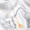 Ins Trendy Deer Pendant Neckalce Simple Gold Color Alloy Chain Choker Party Jewelry for Women Collar