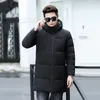 Men's Down Coat Winter Korean Cotton Dress Handsome Clothing Outer Suit