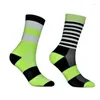 Chaussettes de sport cyclisme Compression respirant hommes femmes compétition professionnelle vélo de route course Calcetines Ciclismo