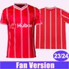 23 24 Bris Tol WEIMANN KALAS Mens Futebol Jerseys City James Williams Martin Dasia Wells Home Red Football Shirt Uniformes de Manga Curta