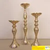 Candle Holders Flower Vase Candlestick Table Centerpieces Flower Rack Road Lead Wedding Decoration DHL Fedex Fast Shipping