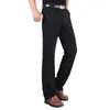 Men's Pants 2023 Cotton Formal Men Summer Business Suit Spring Autumn Plus Size Mens Social Black Dress WFY11