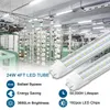 G13 R17D T8 LED-buis Licht Dubbele zijden 4ft 5ft 6ft 8ft Koelere verlichting LED-lichten Tubes AC 85-265V met alle accessoires