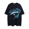 T-shirt da uomo T-shirt T-shirt Lettere per esterni Stampa di asciugatura rapida Cotton Cottle Tops Tops Hip Hop Street