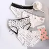 Panties 2023 Fashion 4Pcs/Lot Girl Cartoon Underwear Cotton Briefs Set Cute Lingerie Soft Comfortable Panty C807