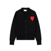 女性のセーターファッショナブルなパリデザイナーメンズセーターDe Coeur Macaron Love Jacquard Cardigan for Men and Women for Men and Women