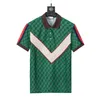 2023 Brand Mens T-shirts Top Crocodile broderie Short-Sheeve Solid Shirt Polo Homme Slim Men Vêtements Camisas