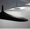 Italiensk oregelbunden matsal hänge ljus dansk designer post modern minimalistisk klädbutik kreativ konst showroom luftskepp ljuskrona l.60 cm x W.30cm