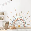 Muurstickers Large Love Rainbow Classical Patroon PVC Decals Ecofvriendelijke sticker voor kinderkamer Kinderkamer Girls Slaapkamer Decor 230321