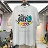 T-shirts pour hommes Puff Print Sicko Globe T-shirt Hommes Femmes Haute Qualité Tissu Lourd D'été Tops Tee vêtements T230321