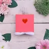 Cadeau cadeau 500pcs / rouleau étiquettes colorées papier autocollant boîte papeterie boîtes à gâteaux et emballage autocollants de mariage