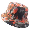 Kapelusz kasetowy Summer Camo Fisherman Caps Beach Outdoor przeciwsłoneczny Składany kapelusz Basinowy Łowierka Wzmacniacza oddychające czapki Regulowane modne akcesoria BC298