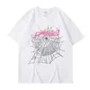 24SS Hip Hop Sweatshirt Designer T Shirt Men Women Loose Pullover Top SP5DER 55555 3D Print Pattern Tee Overzie T-shirt 7a