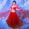 Stage Wear Festival Arabian Halloween Costumes For Women Belly Dance Princess Bollywood Costume Set Party Cosplay Embroidered Long Skirt