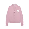 Män tröja paris designer män tröja amisweater coeur macaron love jacquard cardigan tröja kvinnor tröja amishirts am i qheq