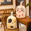 25cm Boba Plush Toys recheado de desenhos animados de desenhos animados Plush Boba Copa de chá de brinquedo Chopse almofada de almofada para crianças presentes