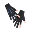 Cycling Gloves 1 Pair Men Women Bicycle Sunscreen Breathable Light Non-slip Hand Protective For Outdoor Sports Driving Fishing