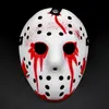 50st 6 Styles Full Face Party Mask Masquerade Masks Jason Cosplay Skull Mask vs Friday Horror Hockey Halloween Costume Scary Festival Party Party