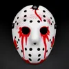 50pcs 6 Stiller Tam Yüz Partisi Maskesi Maskerade Maskeleri Jason Cosplay Kafatası Maskesi Vs Cuma Korku Hokeyi Cadılar Bayramı Kostüm Korkunç Festival Partisi