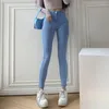 Frauen Jeans Frauen Stretch Dünne Dünne Hohe Taille Frau Denim Bleistift Hosen Weibliche Hose Multi-größe Frühling Herbst Jean femme