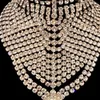 Ketten Mode mehrreihiger Schmuck Y2K für Frauen Halskette Braut Hochzeit Kragen Strass Kristall Luxus übertrieben