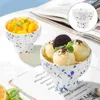 Ciotole 1pc Creativo Ciotola Di Frutta Salad House Stoviglie Da Dessert In Ceramica (Nero)