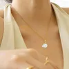 Collane con ciondolo Collana di giada naturale per donne Regali adorabili di accessori di gioielli di moda di buon auspicio