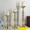 Candle Holders Flower Vase Candlestick Table Centerpieces Flower Rack Road Lead Wedding Decoration DHL Fedex Fast Shipping