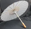 parapluies de mariage de mariée Parapluies en papier blanc Mini parapluie artisanal chinois 4 Diamètre: 20,30,40,60cm