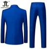 Erkek Suit Blazers Ceket Yelek Pantolon Tek Kısacası İnce Erkek Takım İş İş Giyim Profesyonel Giyim Düğün Sağdı Eşit 3pcs ve 2pcs Set 230321