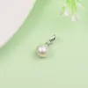 Бусины другие подходят мне оригинальный браслет Happy Pearl Mini Charms 925 Стерлинговое серебро для ювелирных изделий, делающих женщин пульсаросомированием.