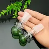 Colorido de cogumelos adaptadores de vidro fumando bongos de vidro Bubblers de vidro para fumar coloras de mistura de cachimbo