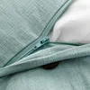 枕 /装飾ベージュブルーカバークリエイティブボタン装飾リビングルームソファベッドカウチノルディックピルのための家の装飾枕